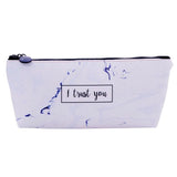 Marble Printing New Simplified Pen Bag Pencil Case