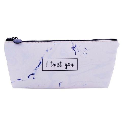 Marble Printing New Simplified Pen Bag Pencil Case
